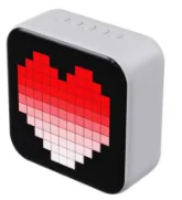 pixel art bluetooth speaker control test