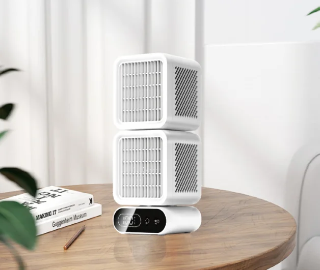 HZ-Z10 Z10 Magic Cube Rechargeable Digital Desktop Fan