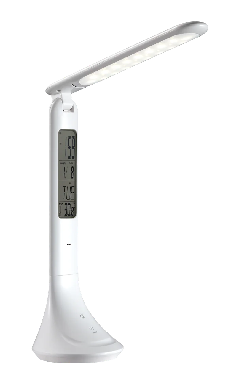 Q20 LED Desk Lamp with Calendar & 3 - Step Dimming